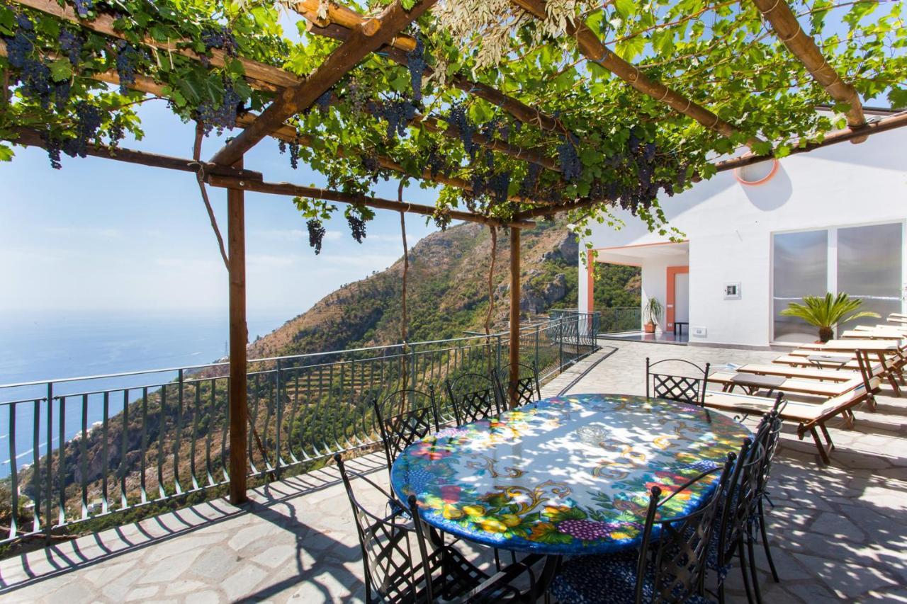 فيلا برايانوفي Domus Vigna Fusco, Vista Mare, Amalfi Coast المظهر الخارجي الصورة